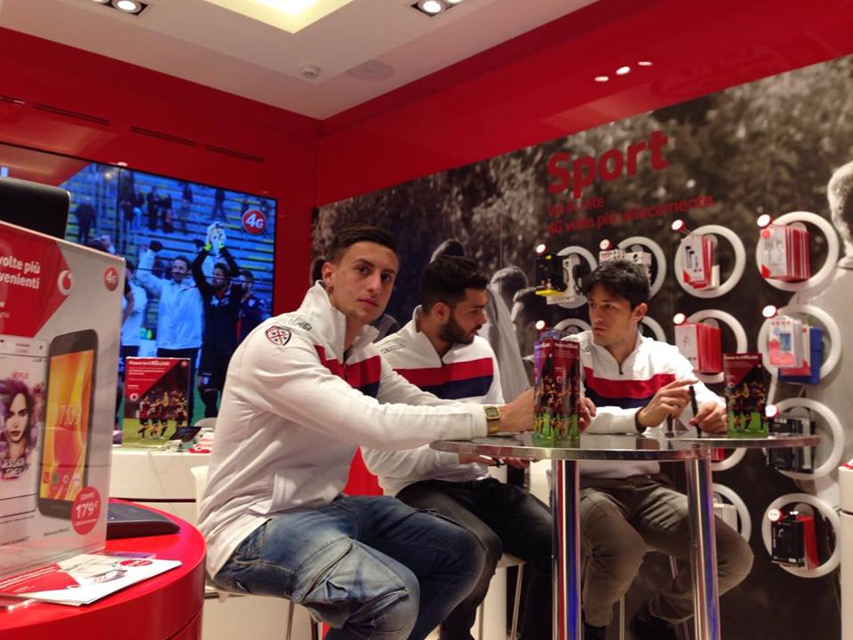 Barreca: «Ho sfruttato al meglio le opportunità datemi dal mister» 26 barreca cinelli melchiorri store 2