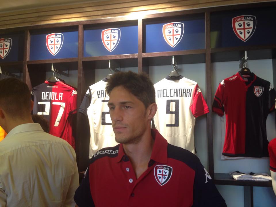 Melchiorri: «Non vedo l'ora di far esultare il Sant'Elia» 26 melchiorri cagliari1920store
