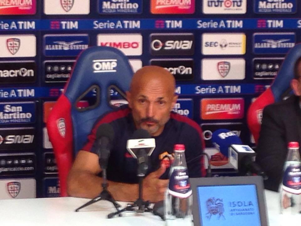 SALA STAMPA Roma, Spalletti: «Due punti persi. Abbiamo avuto difficoltà a gestire il pallone» 26 spalletti santelia