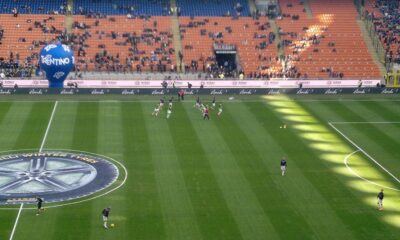 cagliari riscaldamento pregara sansiro