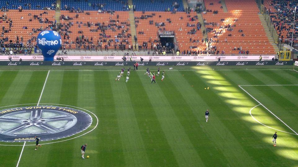 Inter 1-1 Cagliari, le PAGELLE dei rossoblù: Pinilla-gol e super Astori, è pari a "San Siro"! 26 cagliari riscaldamento pregara sansiro