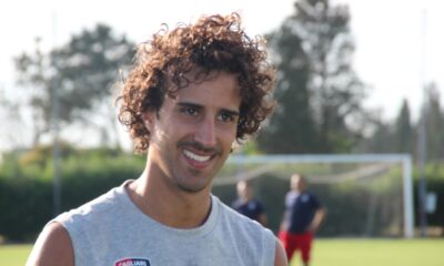 di gennaro allenamento sorride