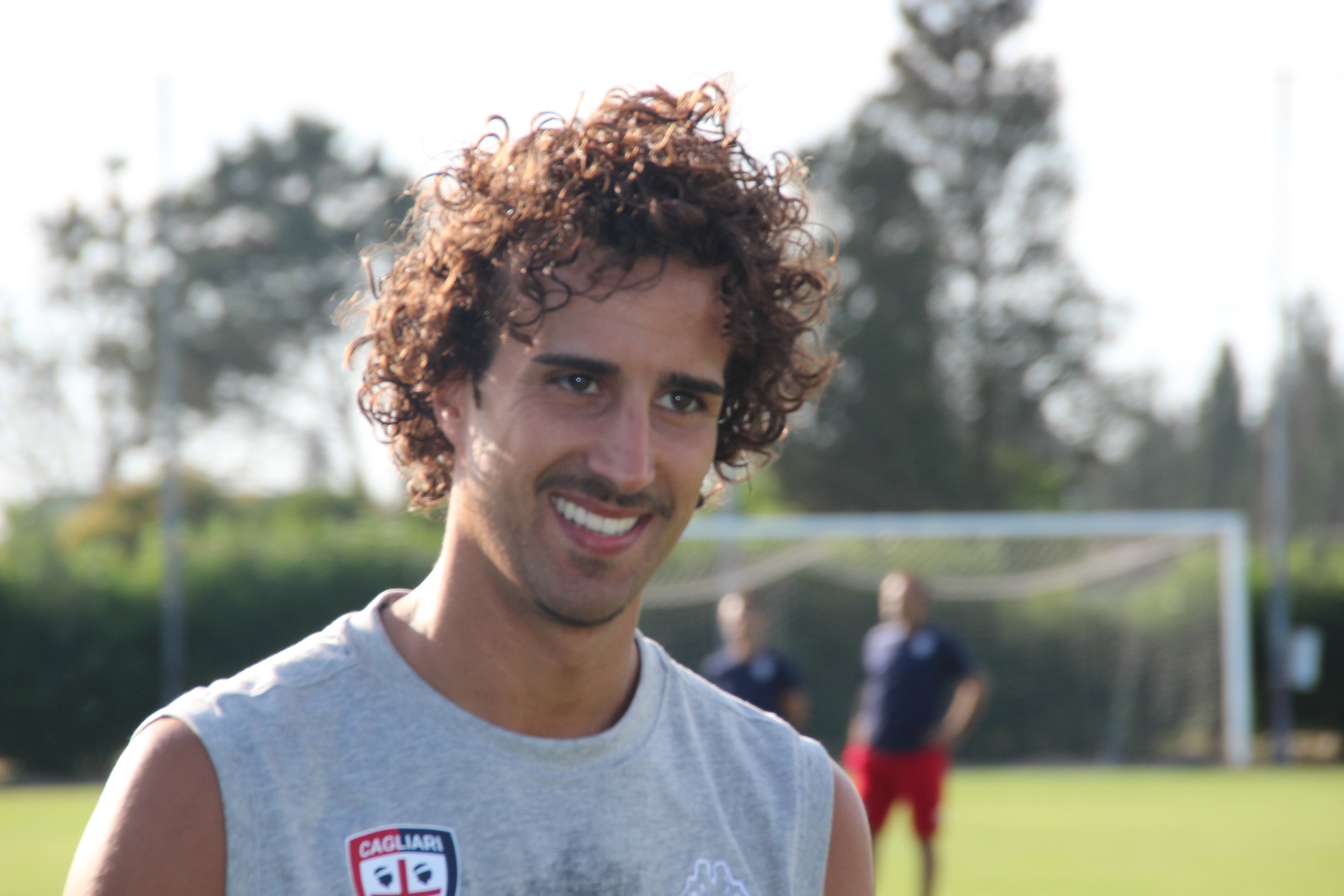 di gennaro allenamento sorride