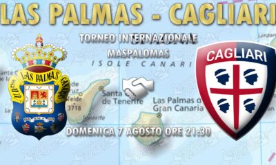 amichevole laspalmas cagliari