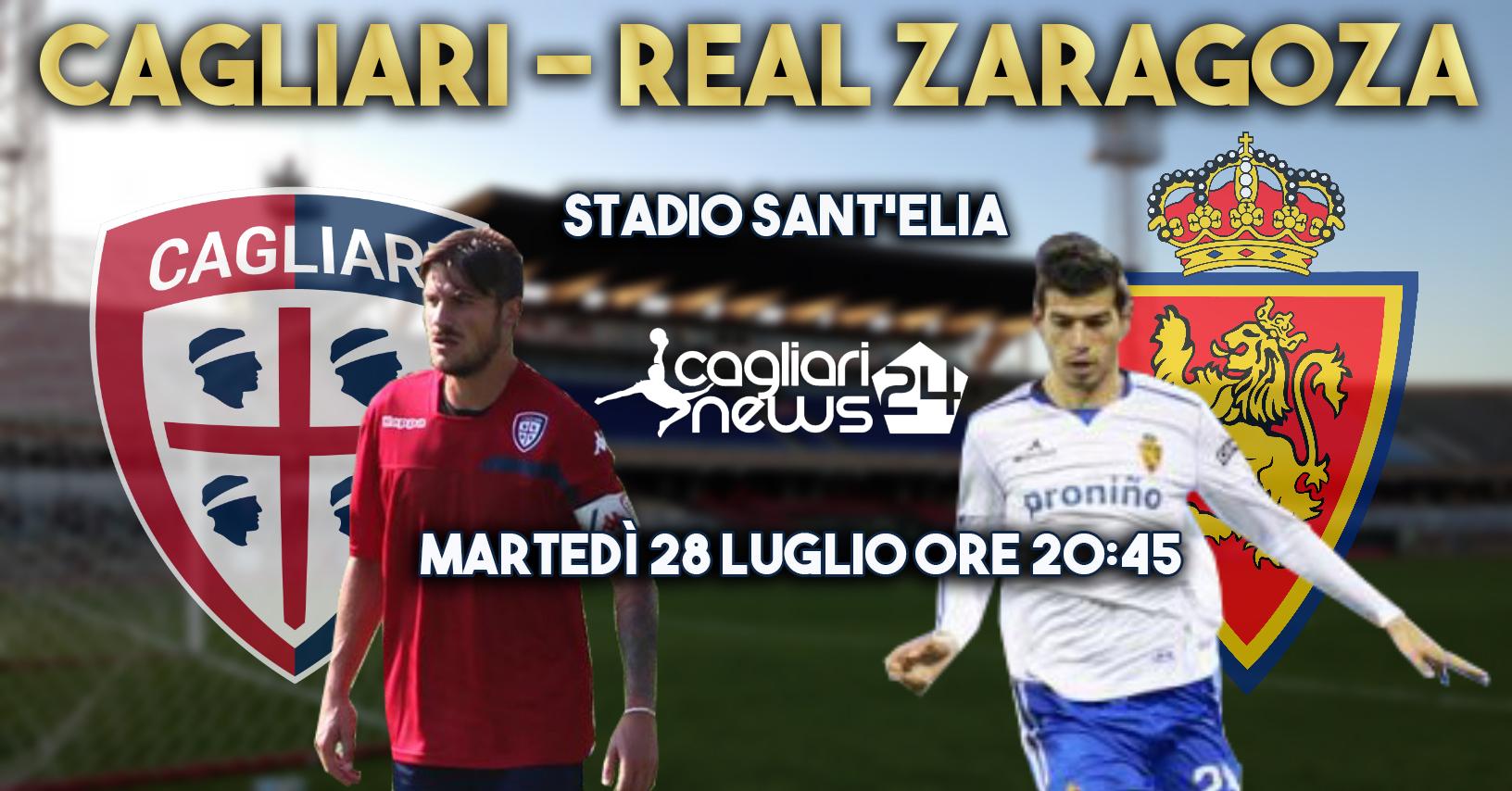 amichevole cagliari realzaragoza