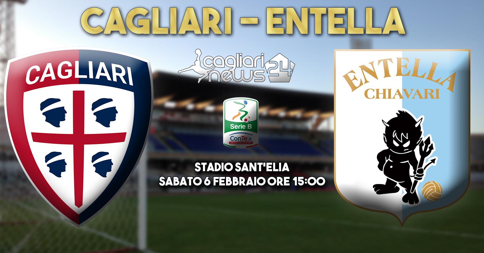 Entella, seduta pomeridiana a Chiavari. Differenziato per Belli 26 cagliari entella