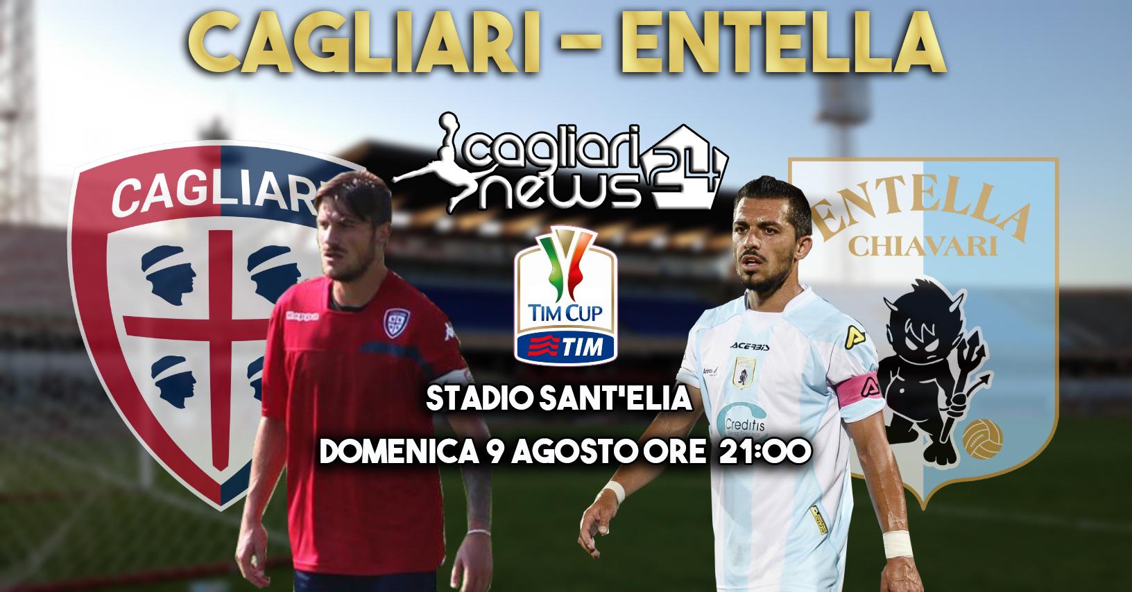 Cagliari-Virtus Entella, i rossoblù vincono 5-0 e passano il turno 26 cagliari entella coppaitalia