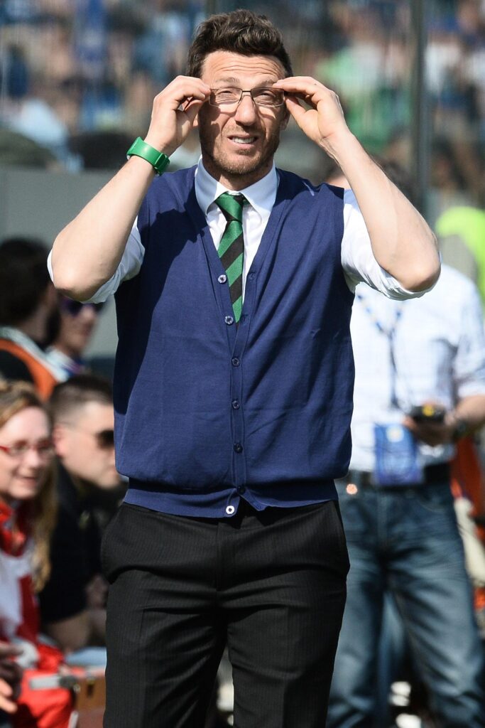 Di francesco occhiali sassuolo aprile 2014 ifa
