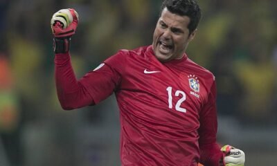 julio cesar brasile conf cup 2013 esultanza ifa