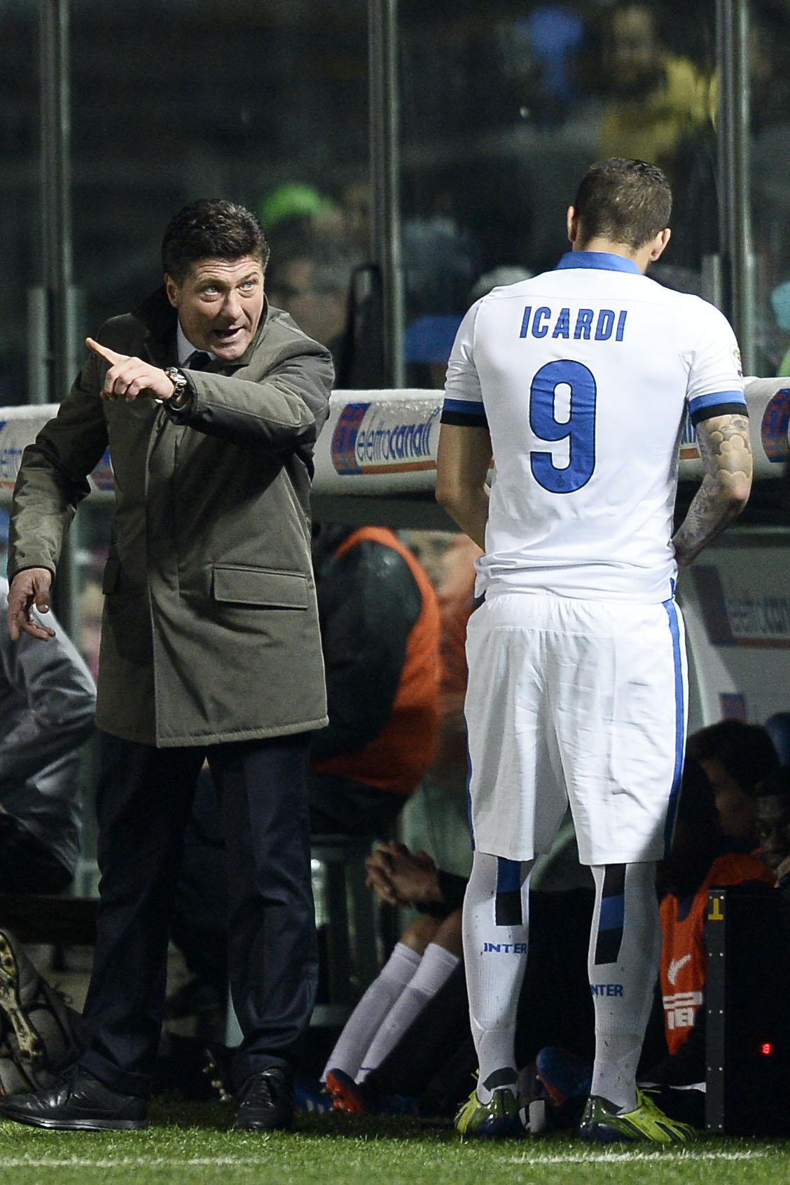 Mazzarri su Premium: «Peccato per il risultato. Su Icardi negato rigore netto» 26 mazzarri icardi inter away 2013 ifa