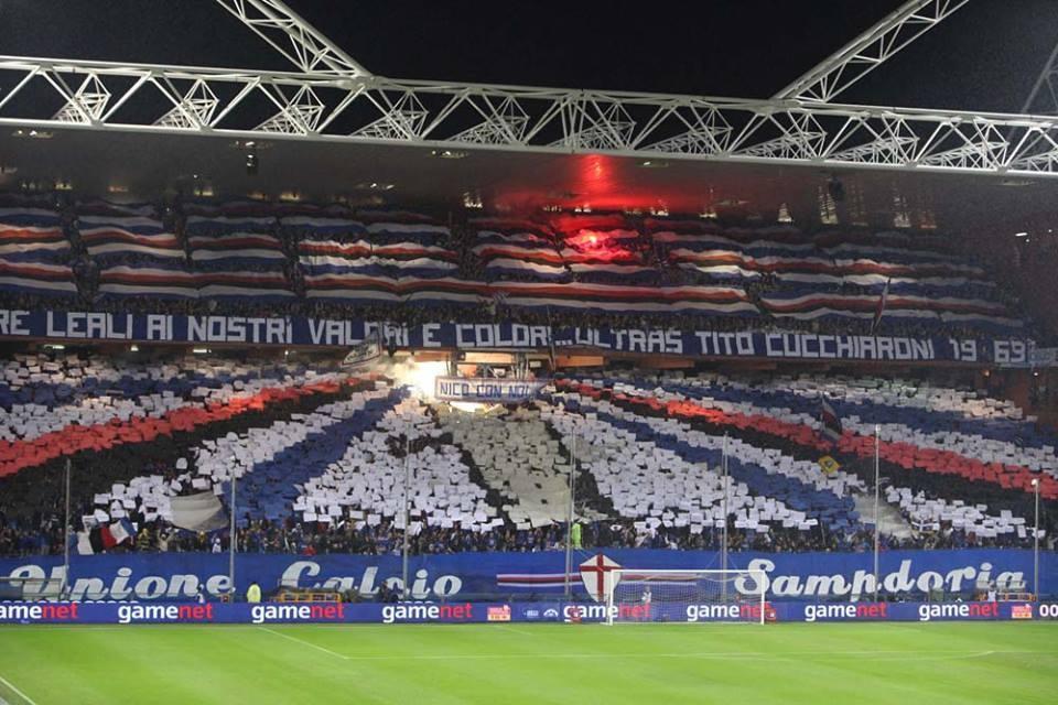 "Squadra branco di cadaveri": la lettera dei tifosi della Samp a Rossi 26 curva derby 2013 sn24